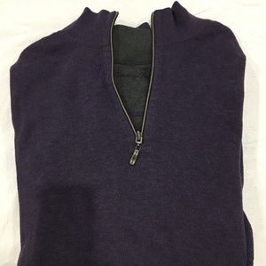 Tommy Bahama Reversible Half Zip Sweater
